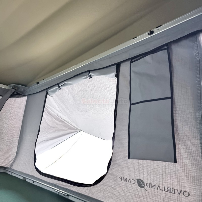 Tienda de techo RTT-10 vista interior lateral