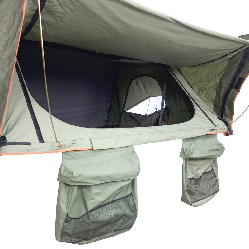 Tienda de techo RTT-8 vista oblicua